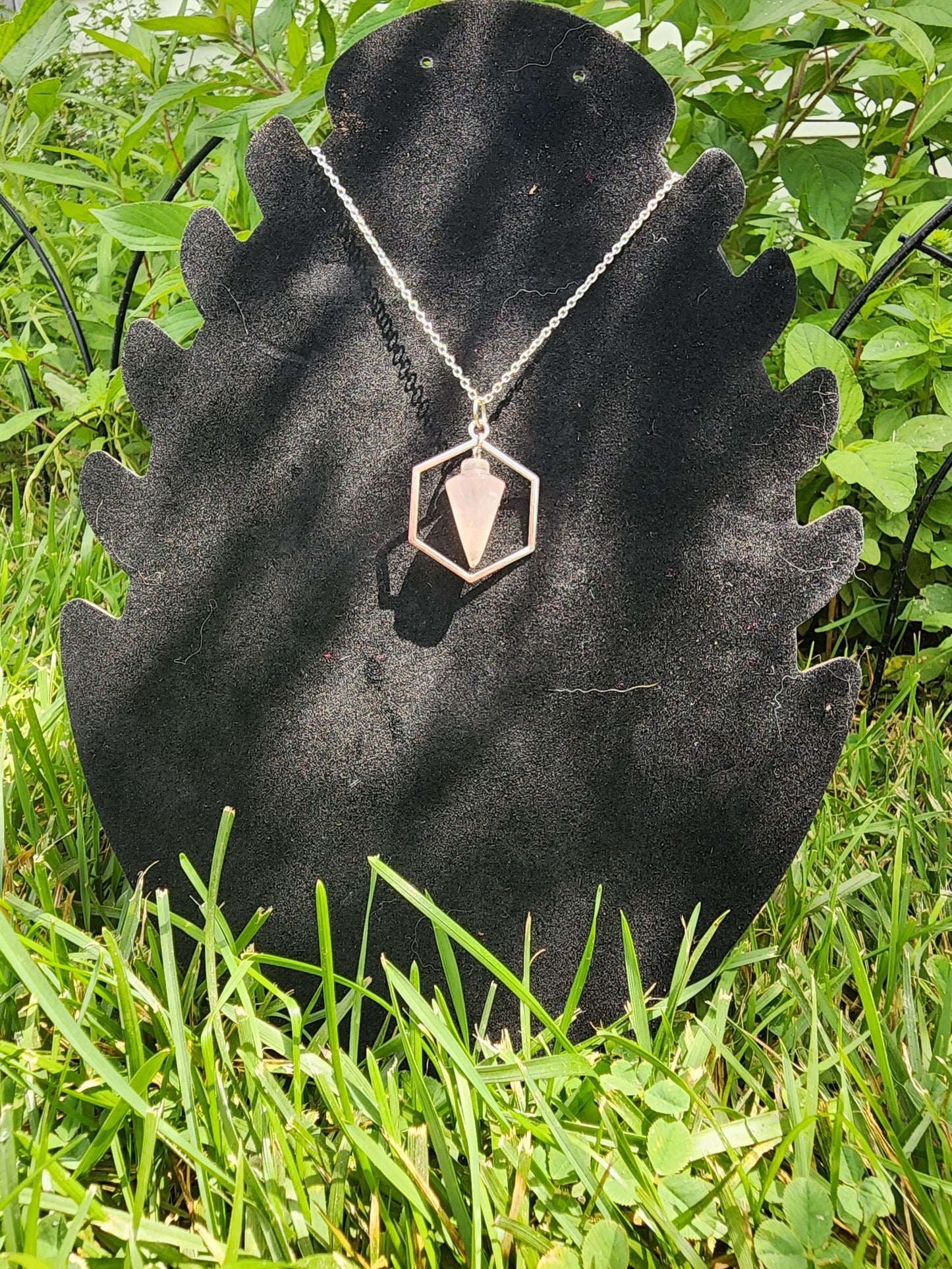Rose Quartz Choker
