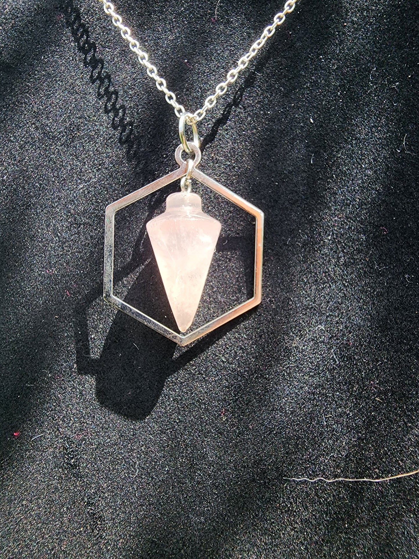 Rose Quartz Choker