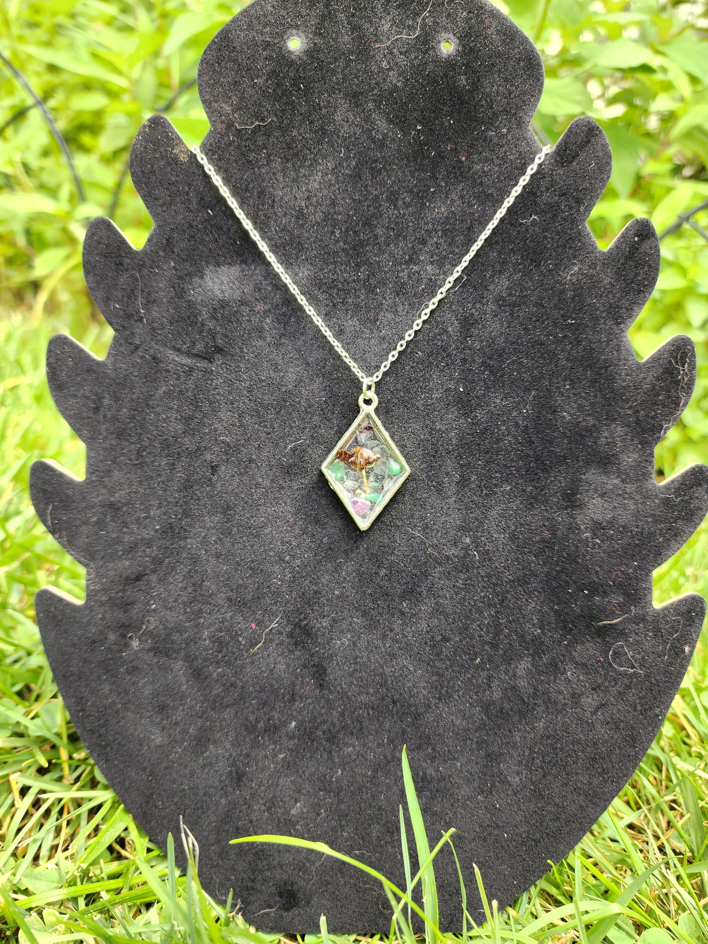 Preserved Mushroom Necklace