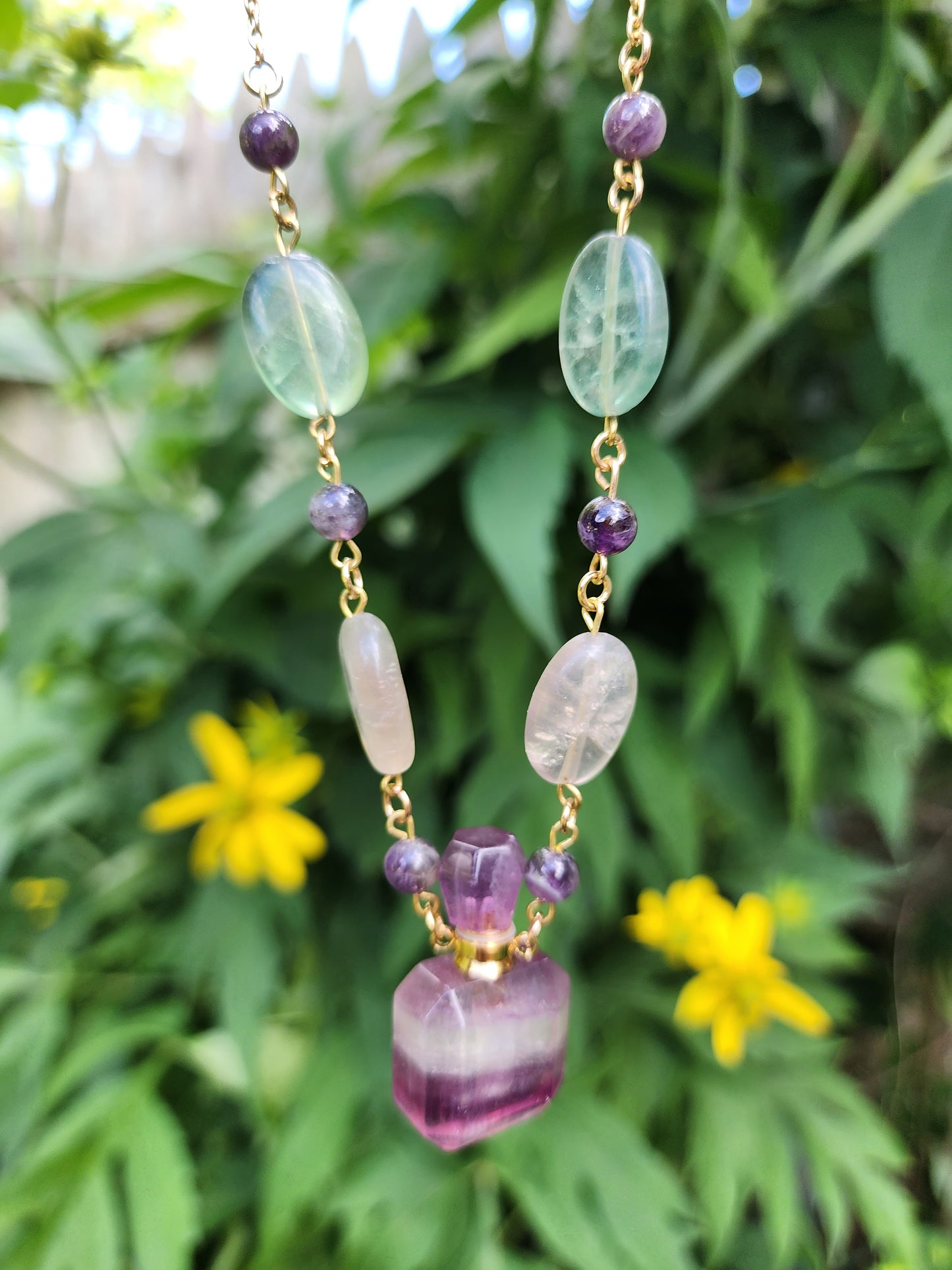 Fluorite Potion Bottle