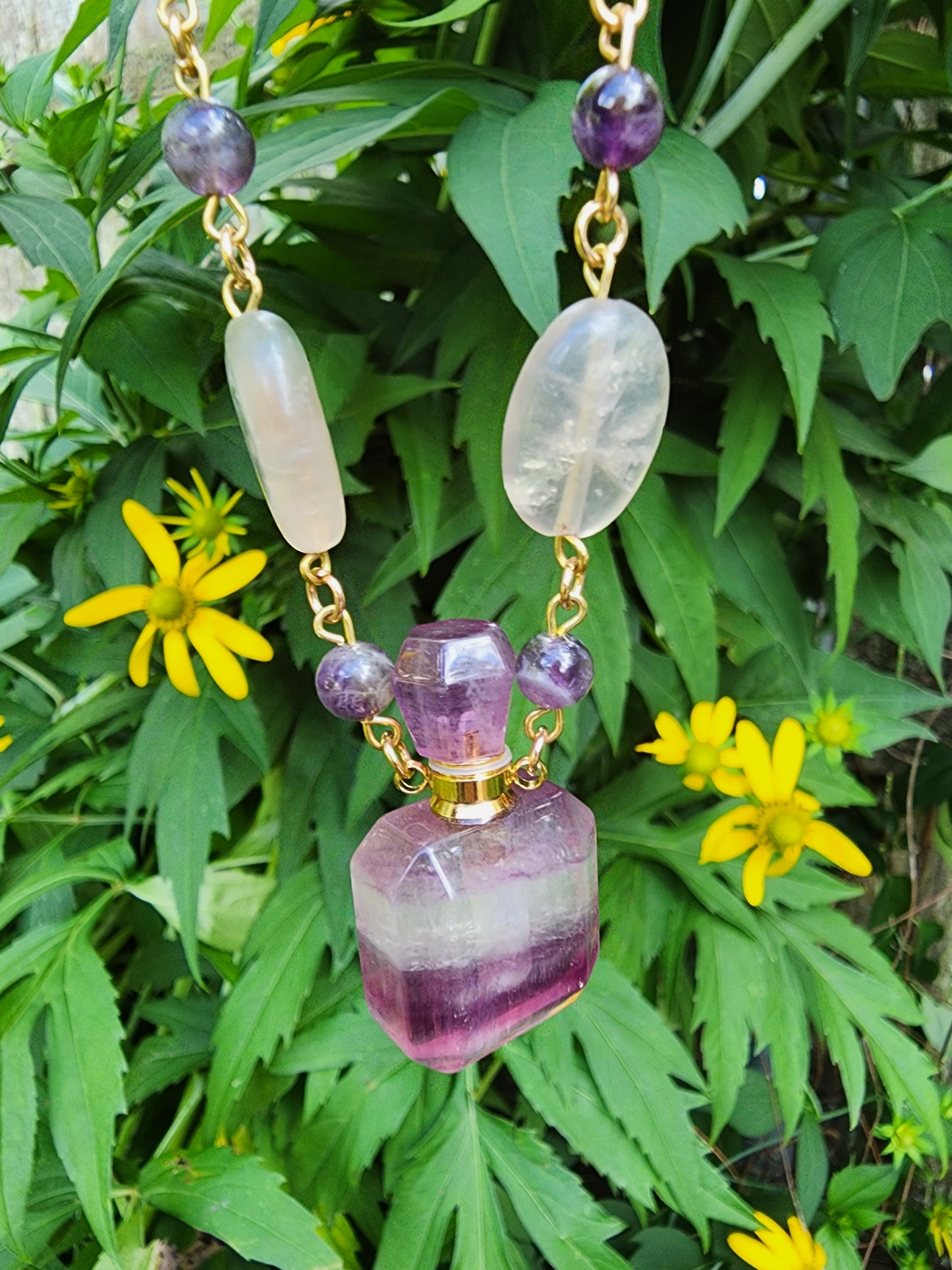 Fluorite Potion Bottle