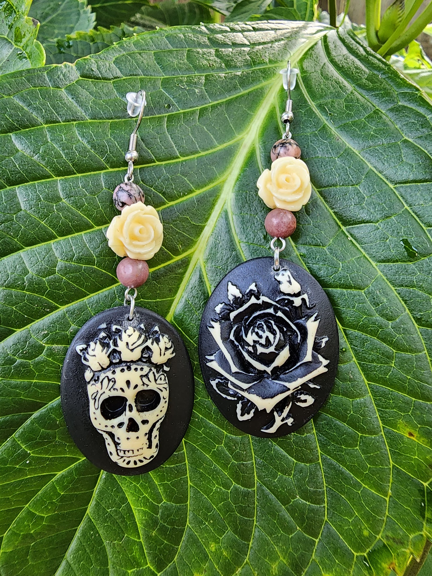 Beauty in Death Earrings