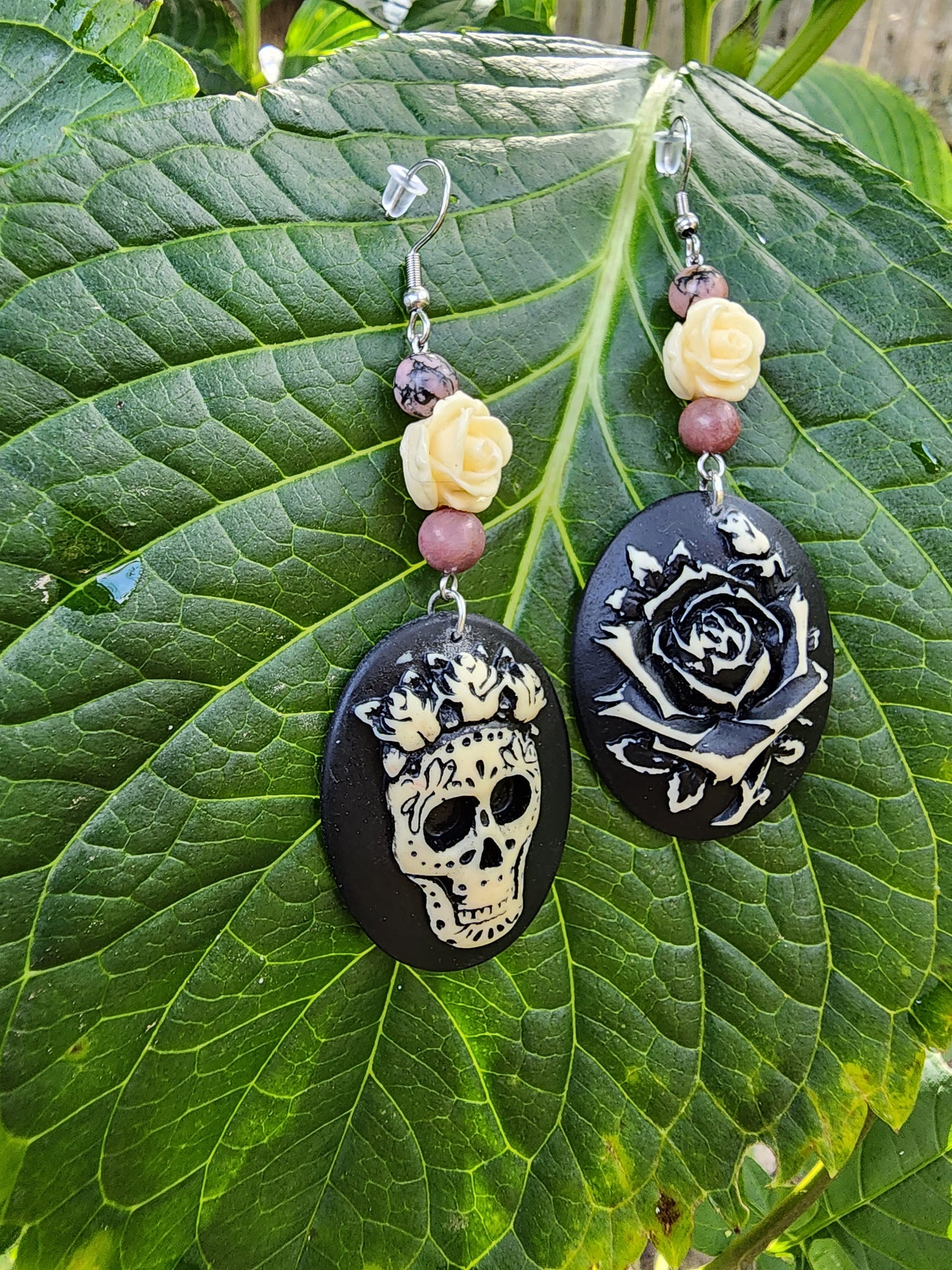 Beauty in Death Earrings