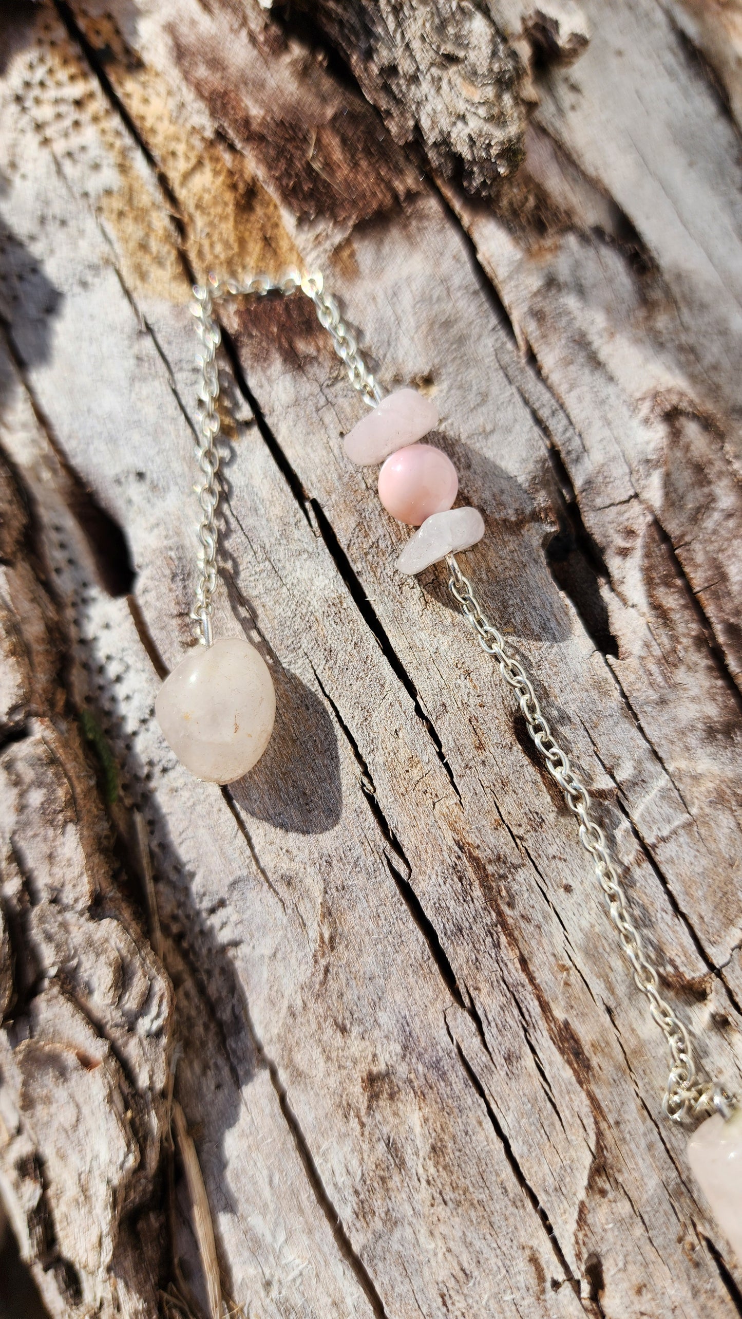 Rose Quartz Tower Pendulum