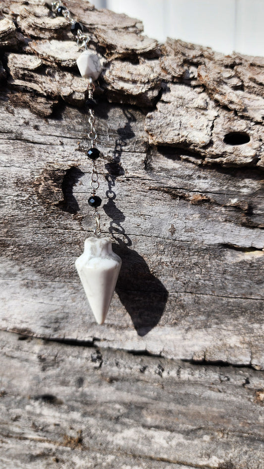 Howlite Pendulum