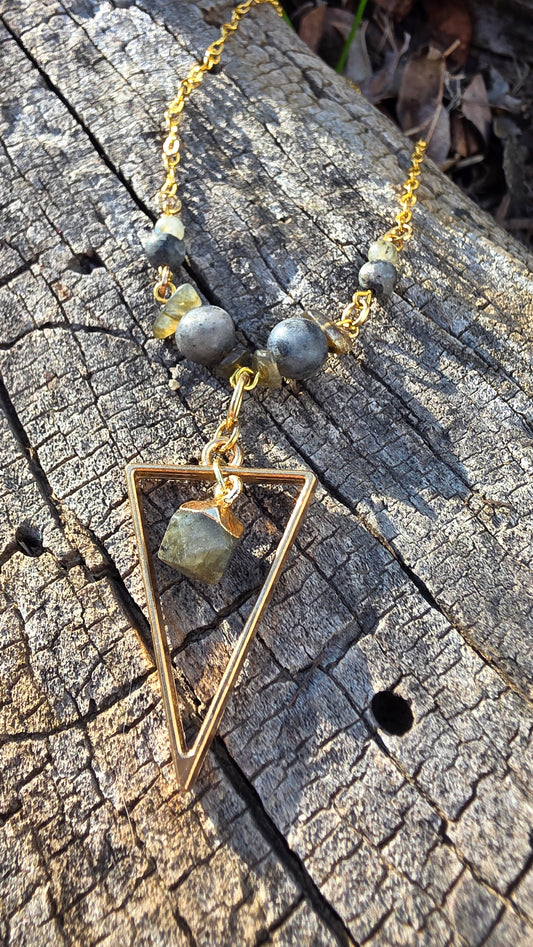 Hanging Labradorite