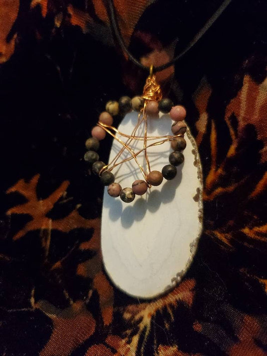Pentacle Crystal Necklace