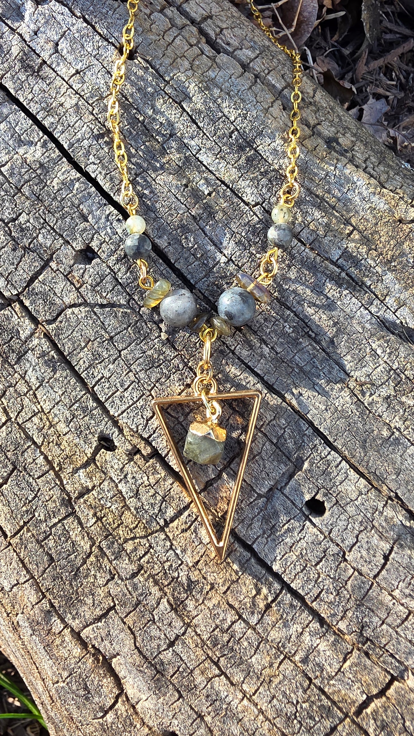 Hanging Labradorite