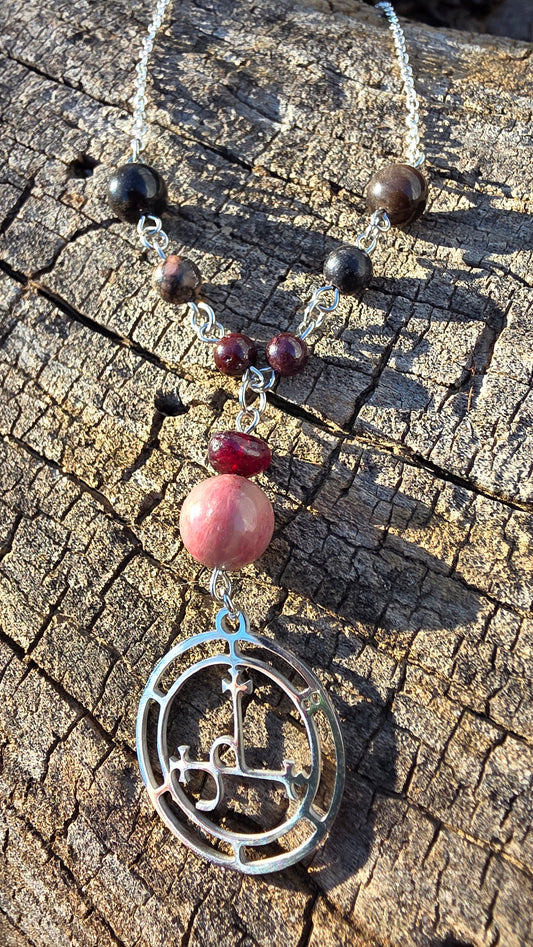 Lilith Sigil Pendant Necklace